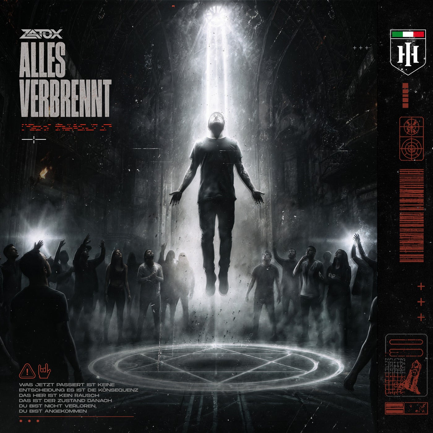 Cover - Zatox - Alles Verbrennt (Extended Mix) Promo tools