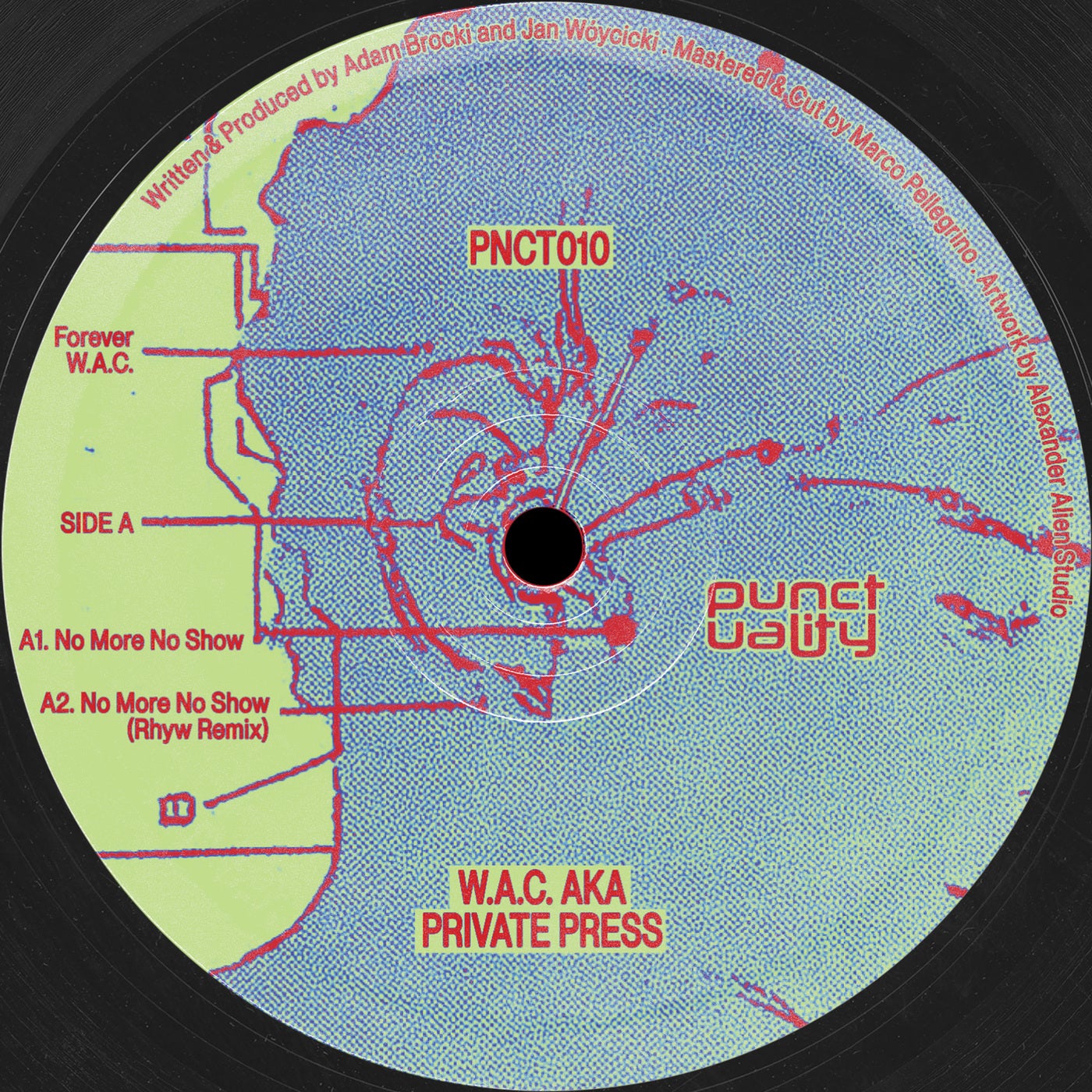 Cover - Private Press, W.A.C. - Only Froggerz (Original) Promo tools
