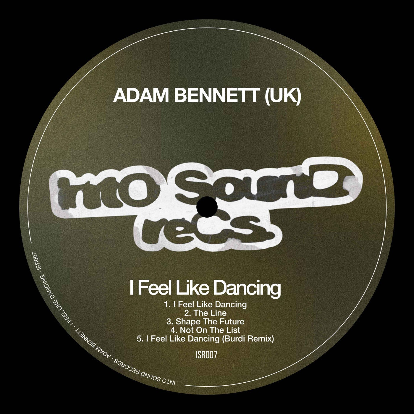 Cover - Adam Bennett (UK) - I Feel Like Dancing (Burdi Remix) (Remix) Promo tools