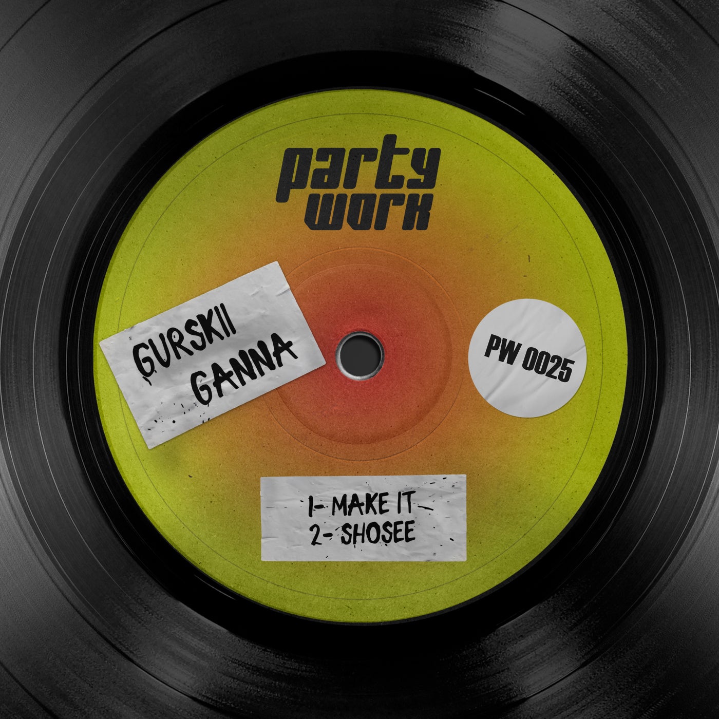 Cover - Gurskii, GANNA - Shosse (Original Mix) Promo tools