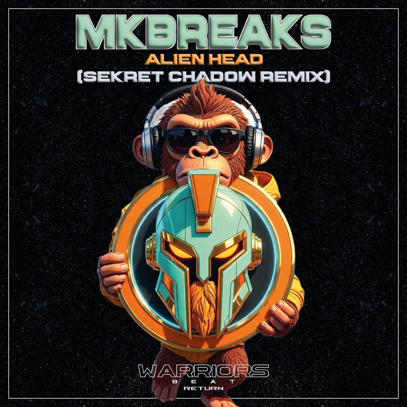 Cover - Mkbreaks - Alien Head (Sekret Chadow Remix) Promo tools
