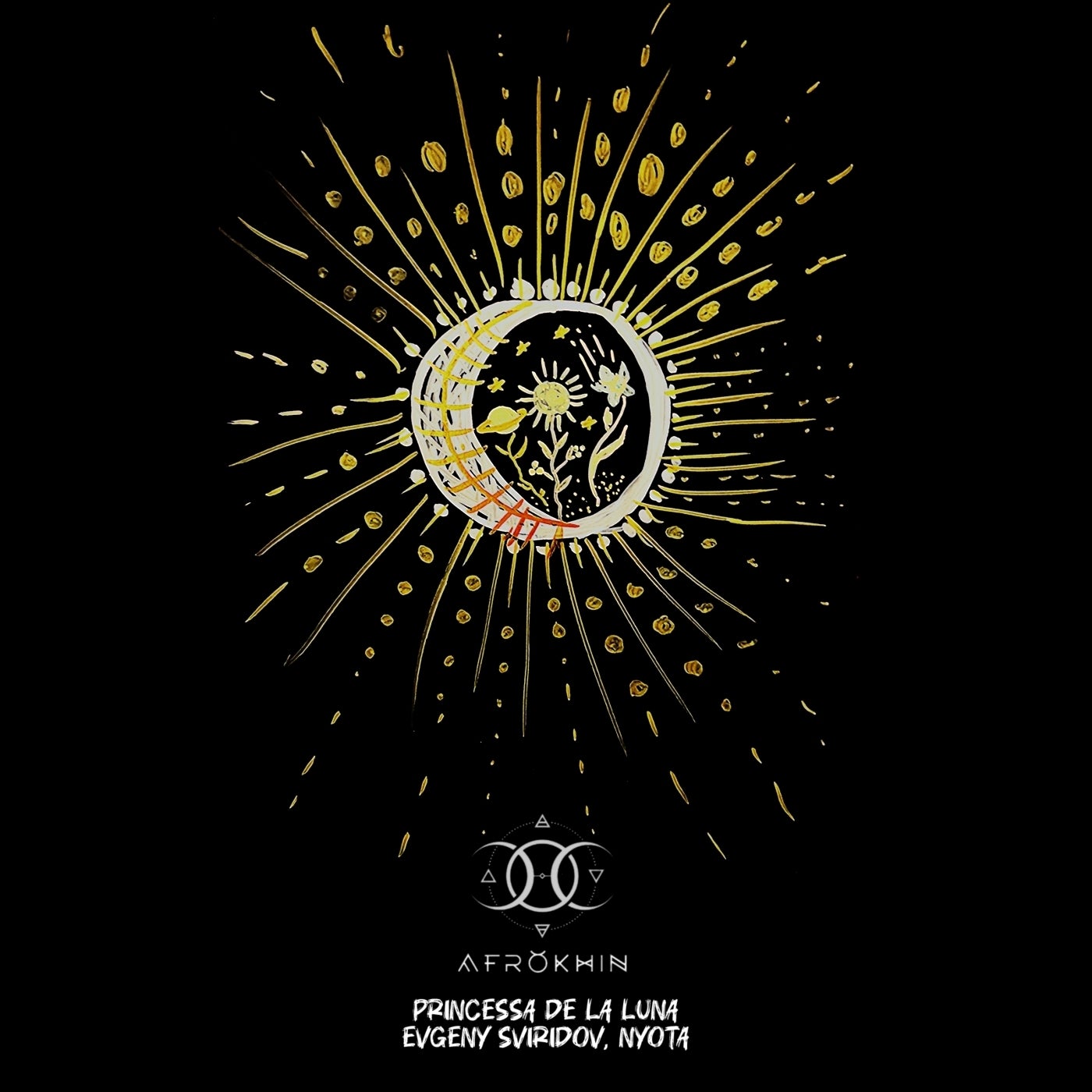 Cover - Evgeny Sviridov, Nyota (CH) - Princessa De La Luna (Extended Mix) Promo tools