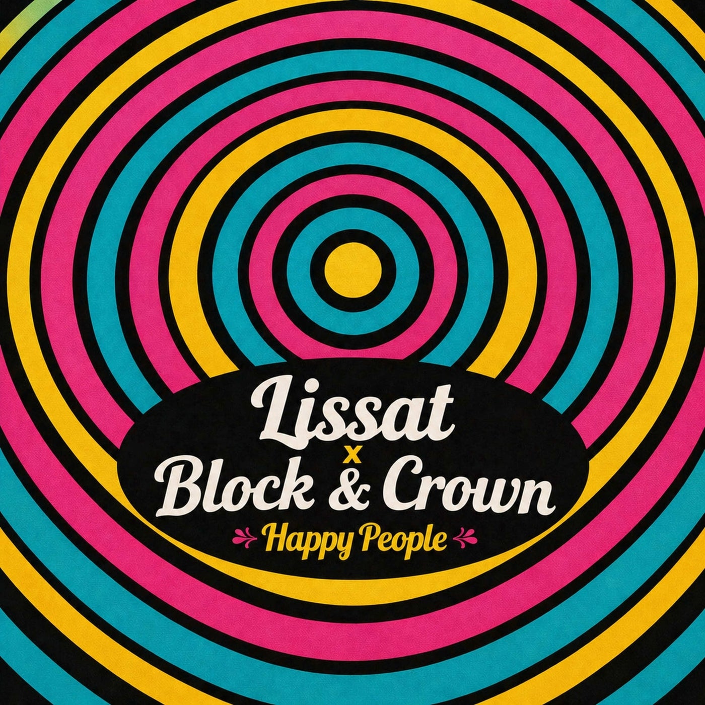 Cover - Block & Crown, Lissat - Happy People (Original Mix) Promo tools