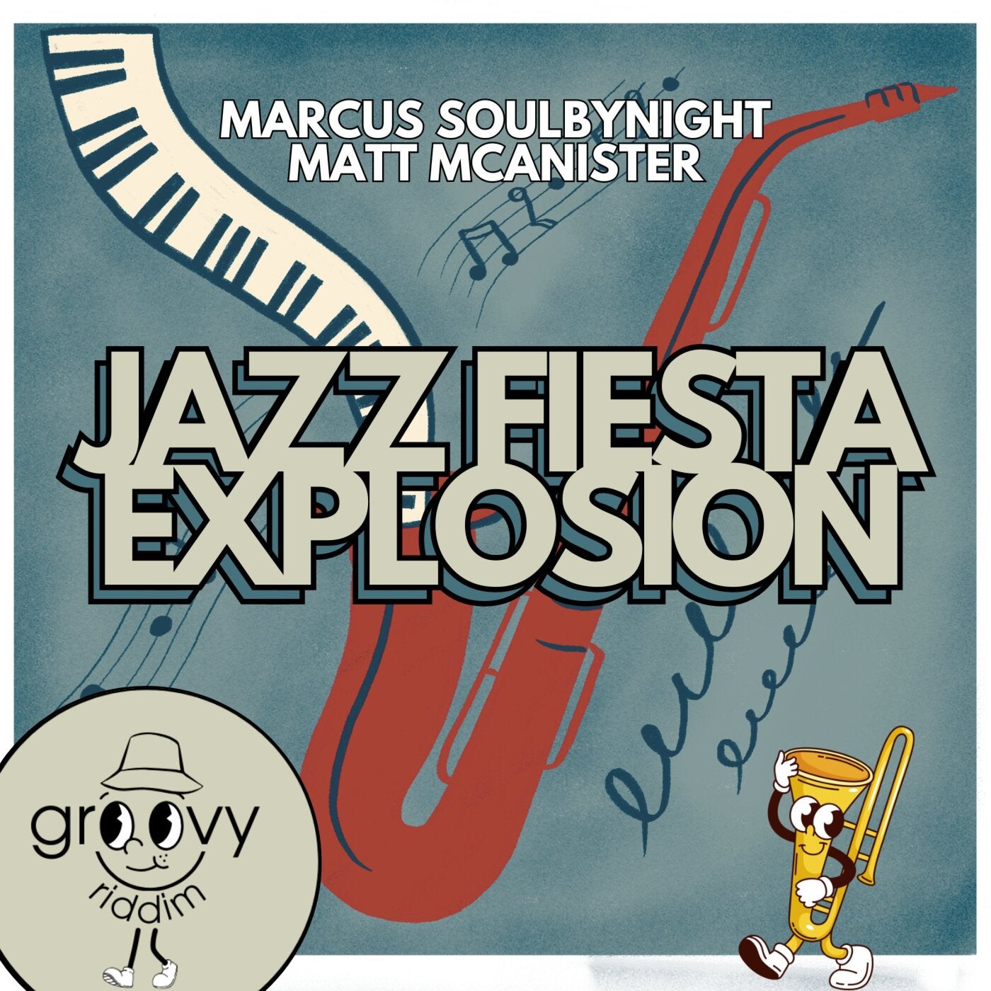Cover - Marcus Soulbynight, Matt MCanister - Jazz Fiesta Explosion (Chill Out Mix) Promo tools