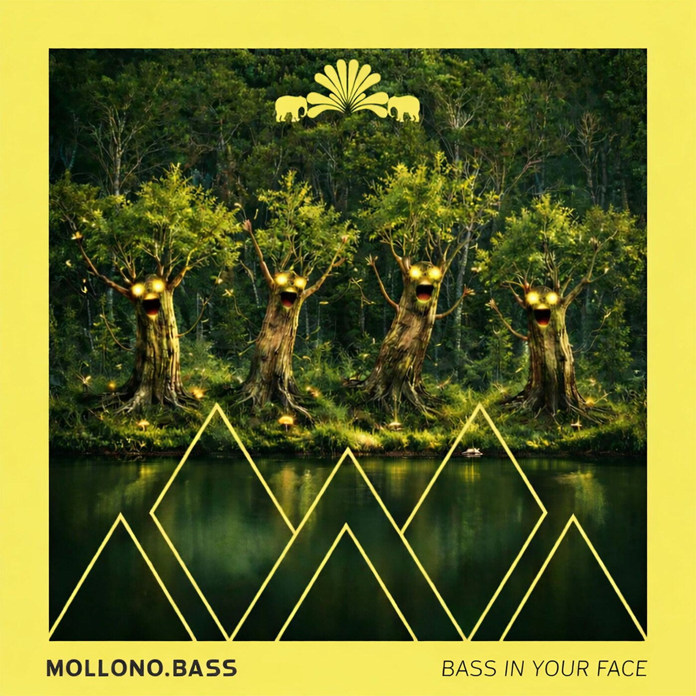 Cover - Mollono.Bass - Bass In Your Face (Instrumental) Promo tools