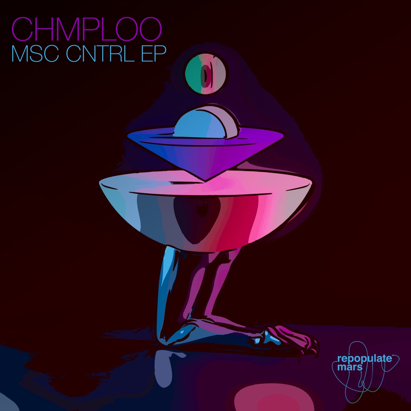 Cover - CHMPLOO - MUSIC CNTRL (Original Mix) Promo tools