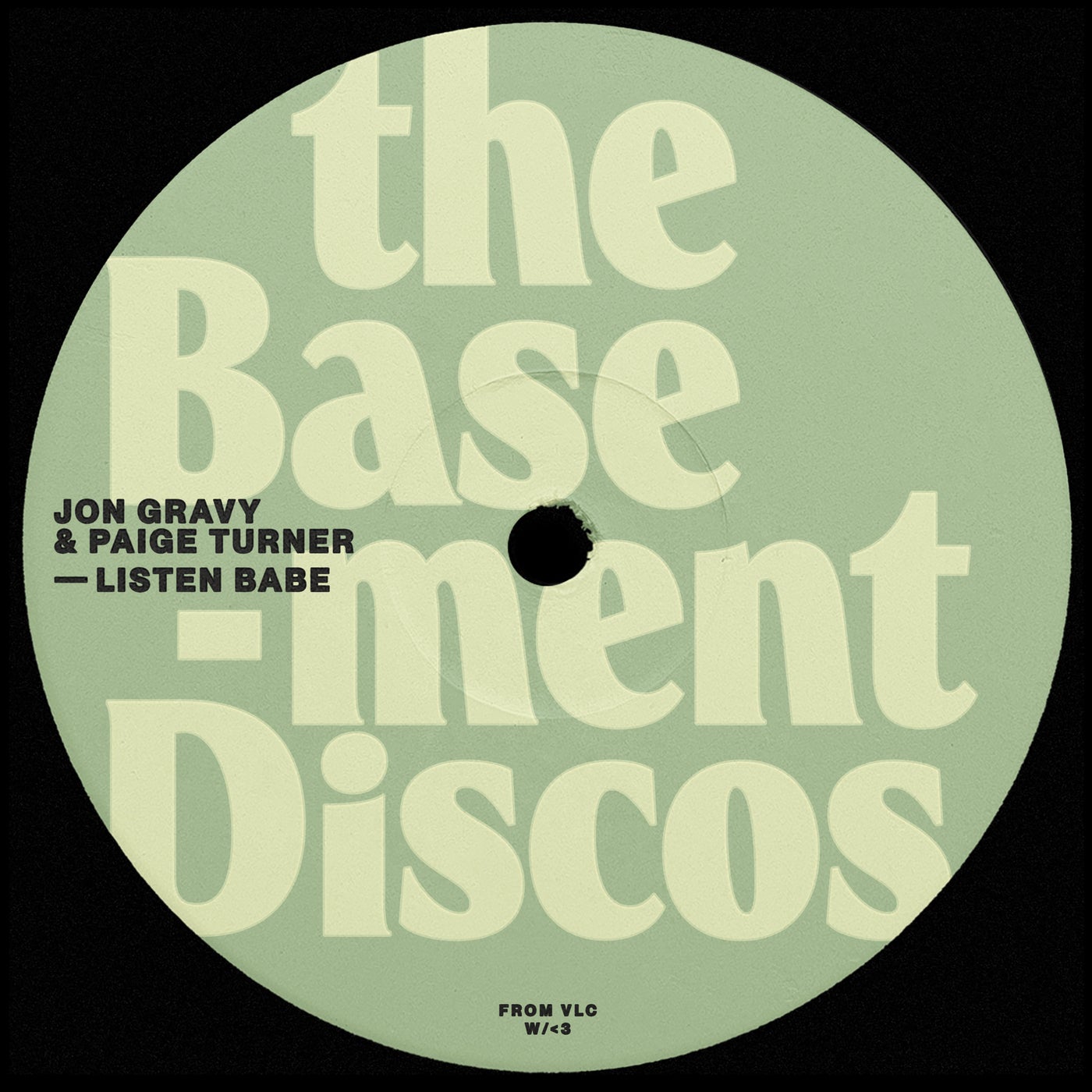Cover - Jon Gravy, Paige Turner - Listen Babe (Original Mix) Promo tools