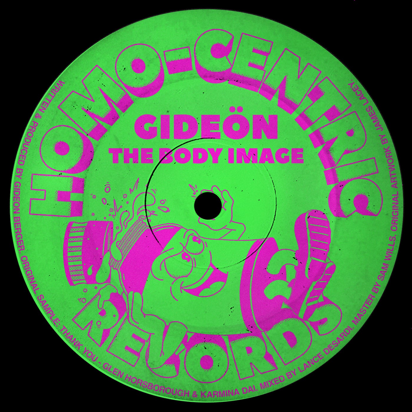 Cover - GIDEÖN - The Body Image (Original Mix) Promo tools