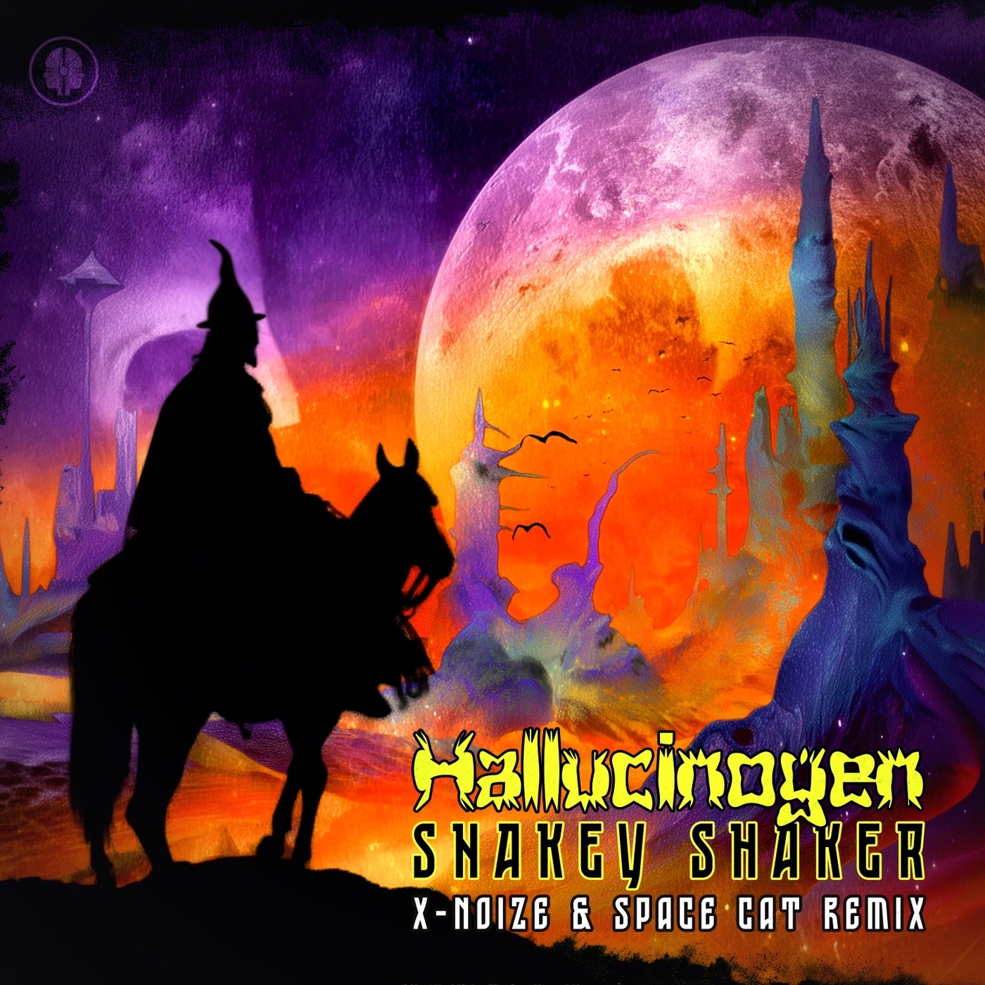 Cover - Hallucinogen, SpaceNoiZe - Snakey Shaker (feat. SpaceNoiZe) (X-noiZe & Space Cat remix) Promo tools