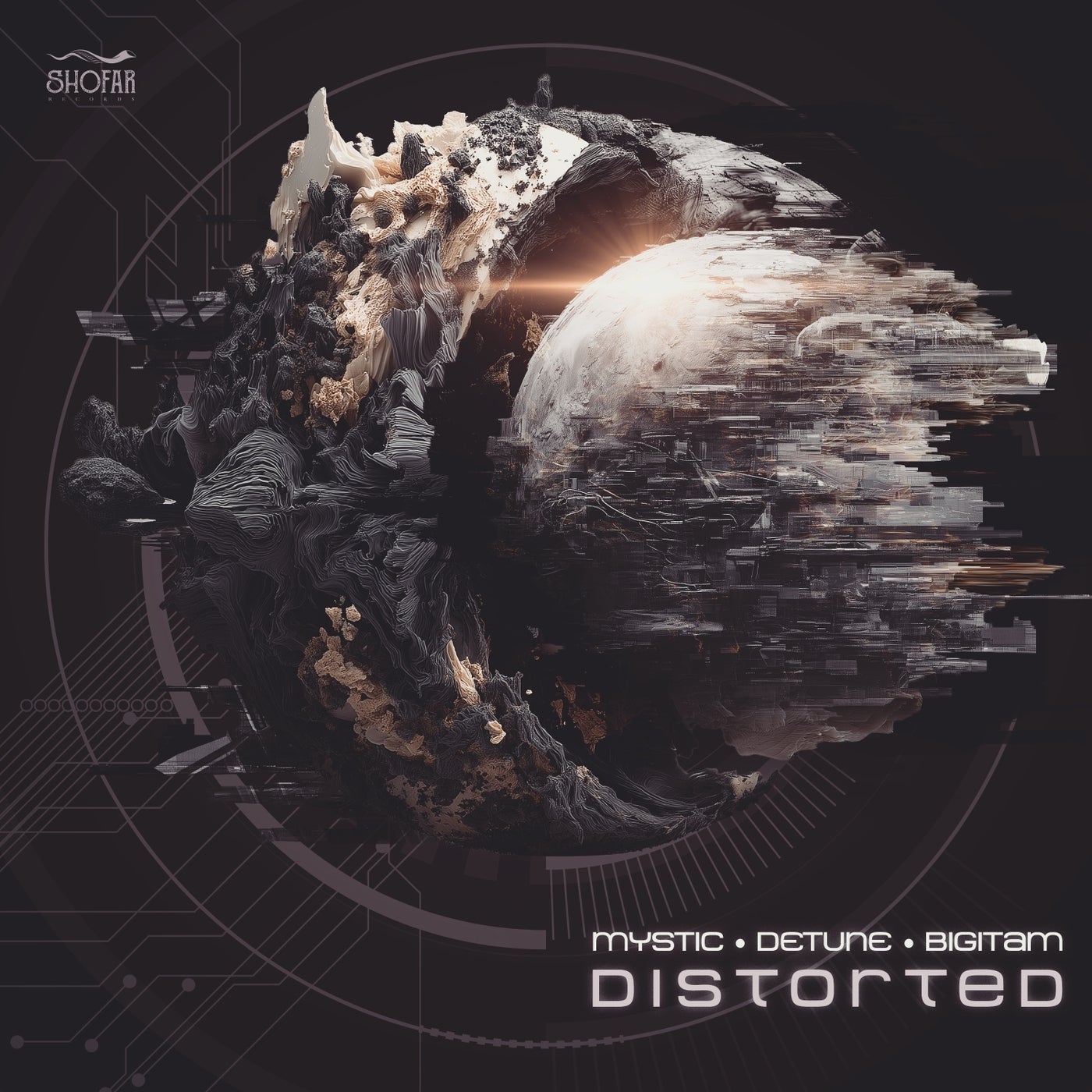 Cover - Detune, Bigitam, Mystic (Psy) - Distorted (Original Mix) Promo tools