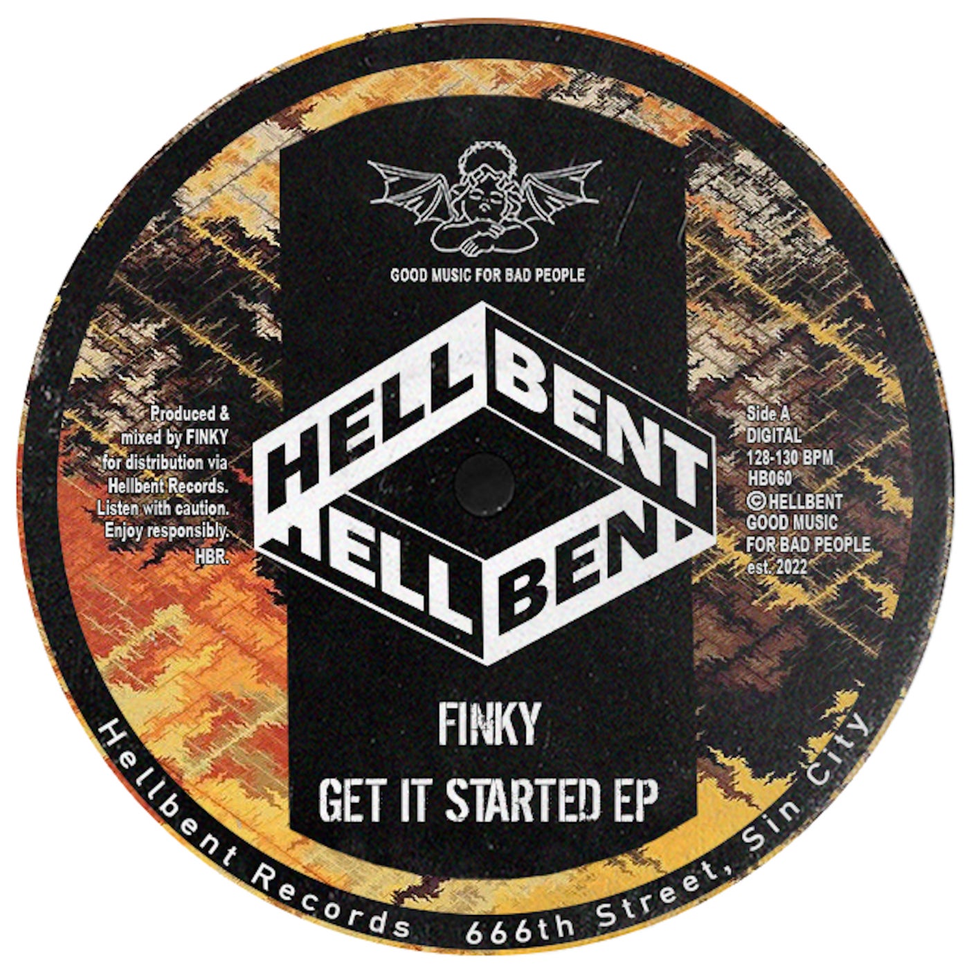 Cover - FINKY - Get It Started (Extended Mix) Promo tools