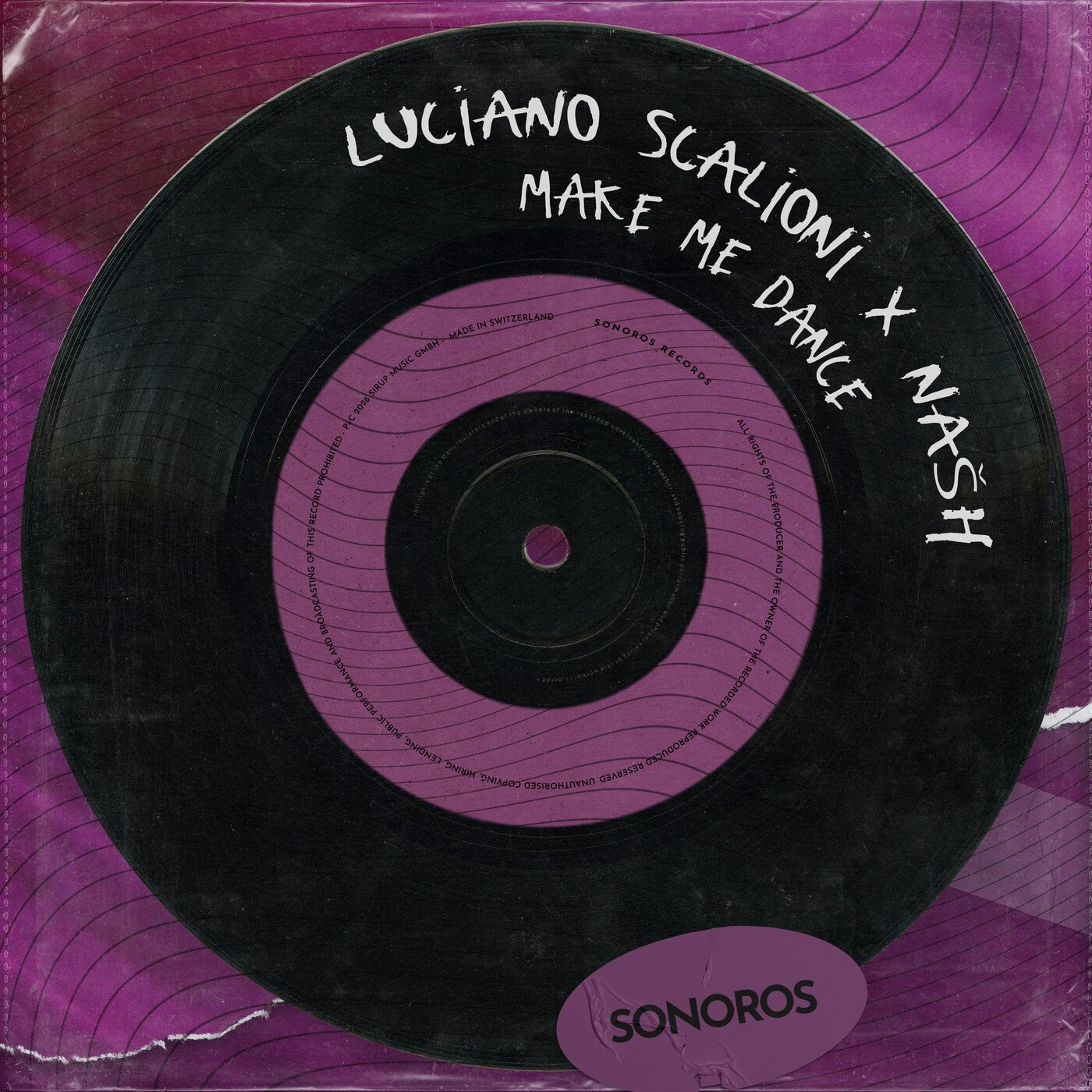 Cover - Luciano Scalioni, NASH (BR) - Make Me Dance (Extended Mix) Promo tools