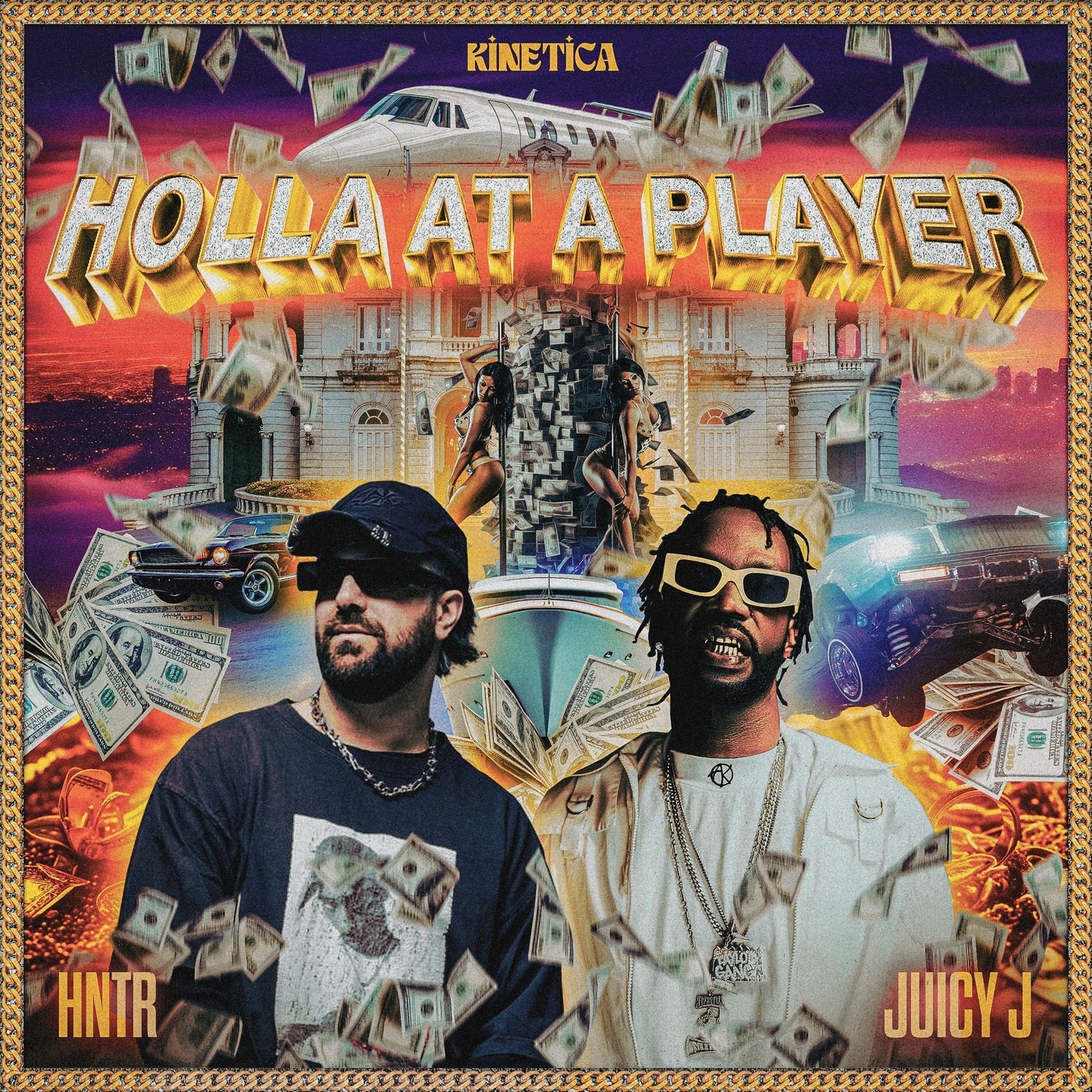 Cover - Juicy J, HNTR - Holla At A Player (Extended) Promo tools