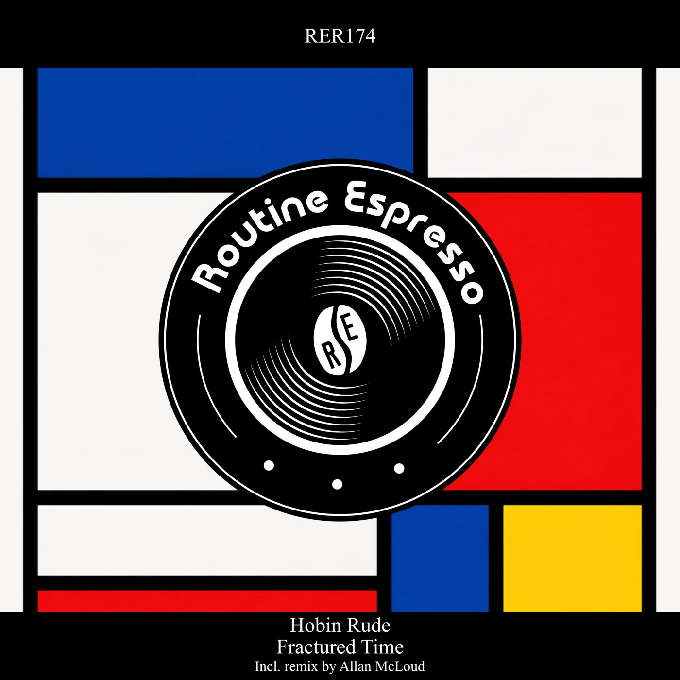 Cover - Hobin Rude - Fractured Time (Original Mix) Promo tools
