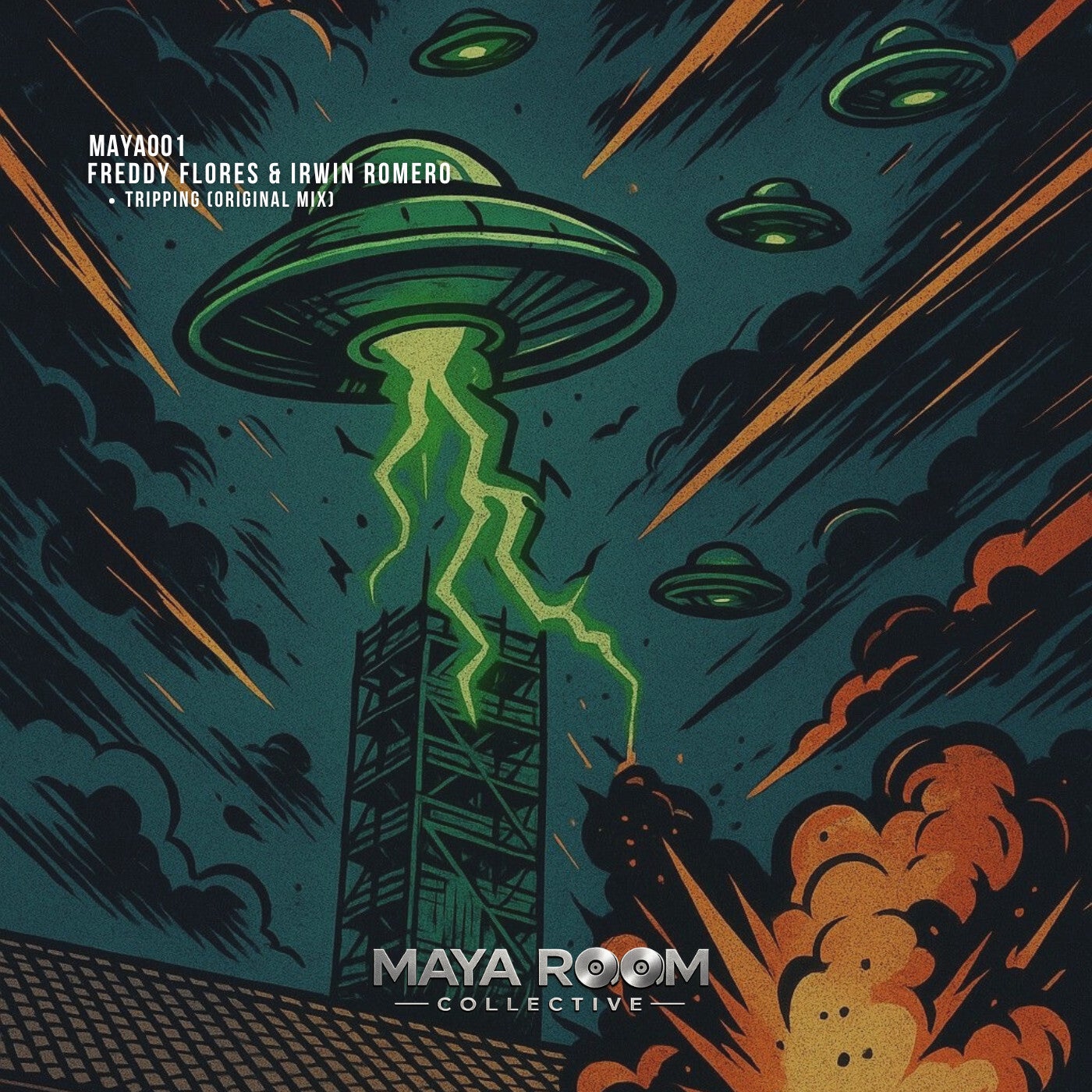 Cover - Freddy Flores & Irwin Romero - Tripping (Original Mix) Promo tools