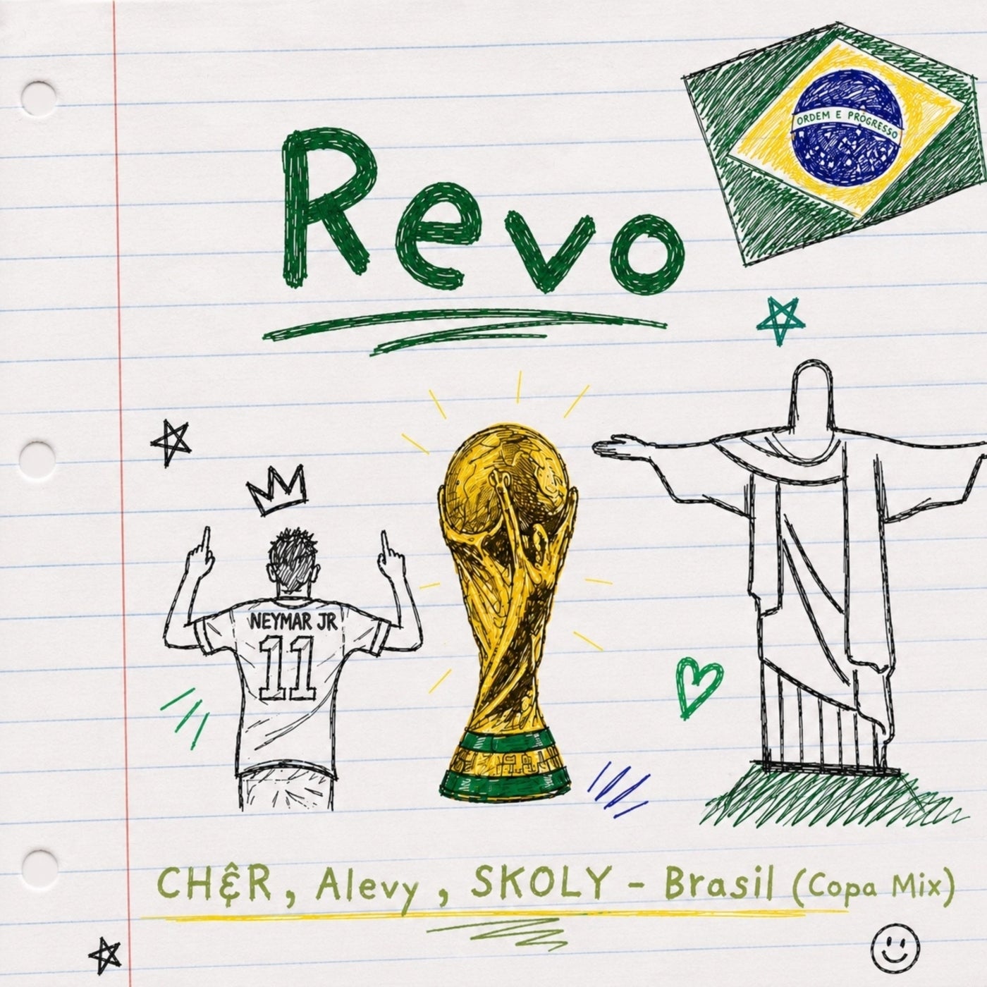 Cover - CH&R, skoly, Alevy - Brasil (Copa Mix) Promo tools