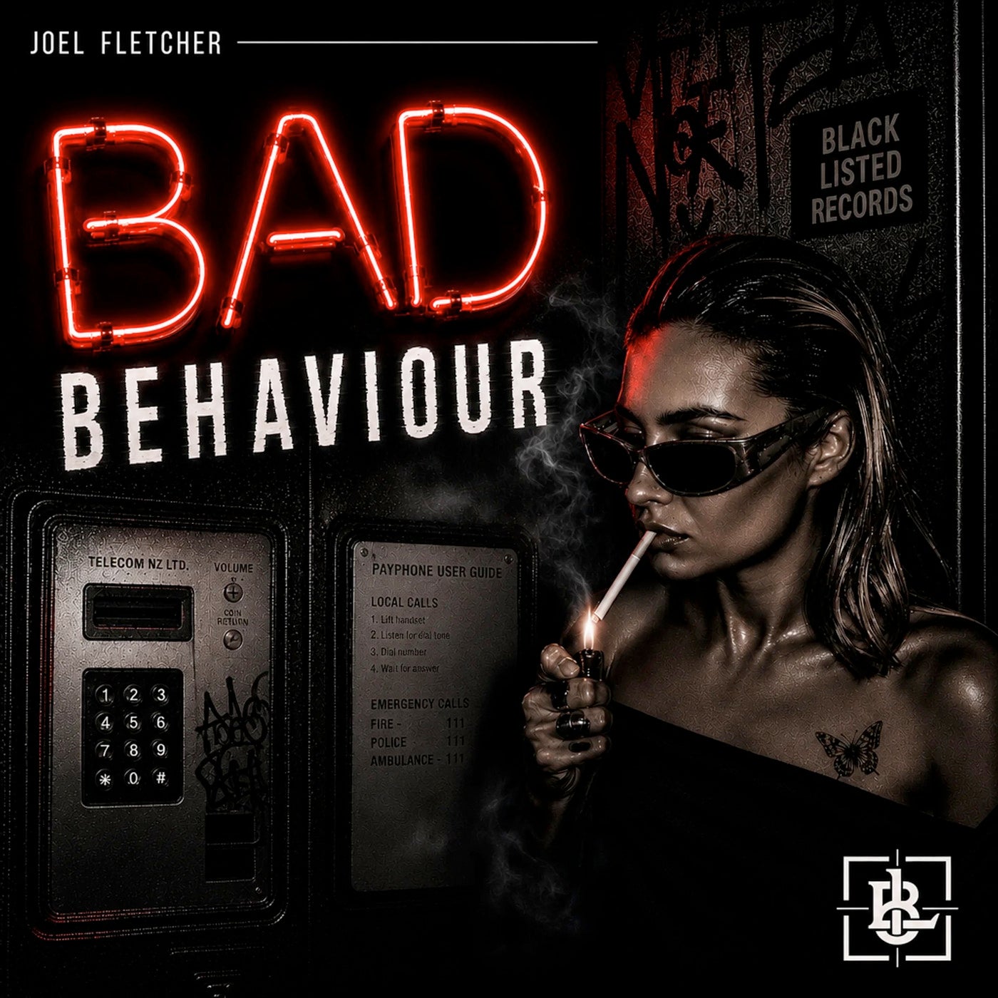Cover - Joel Fletcher - Bad Behaviour (Extended Mix) Promo tools
