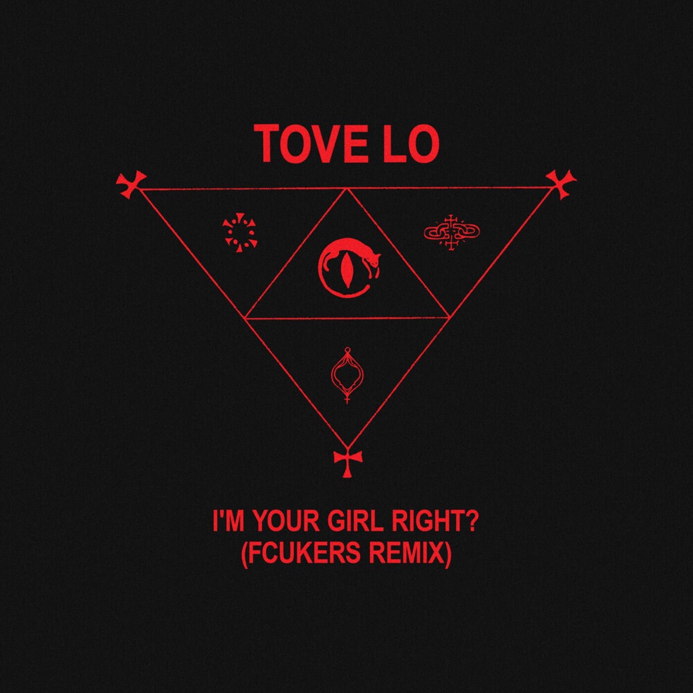 Cover - Tove Lo, Fcukers - I'm your girl right? (Fcukers Remix) Promo tools