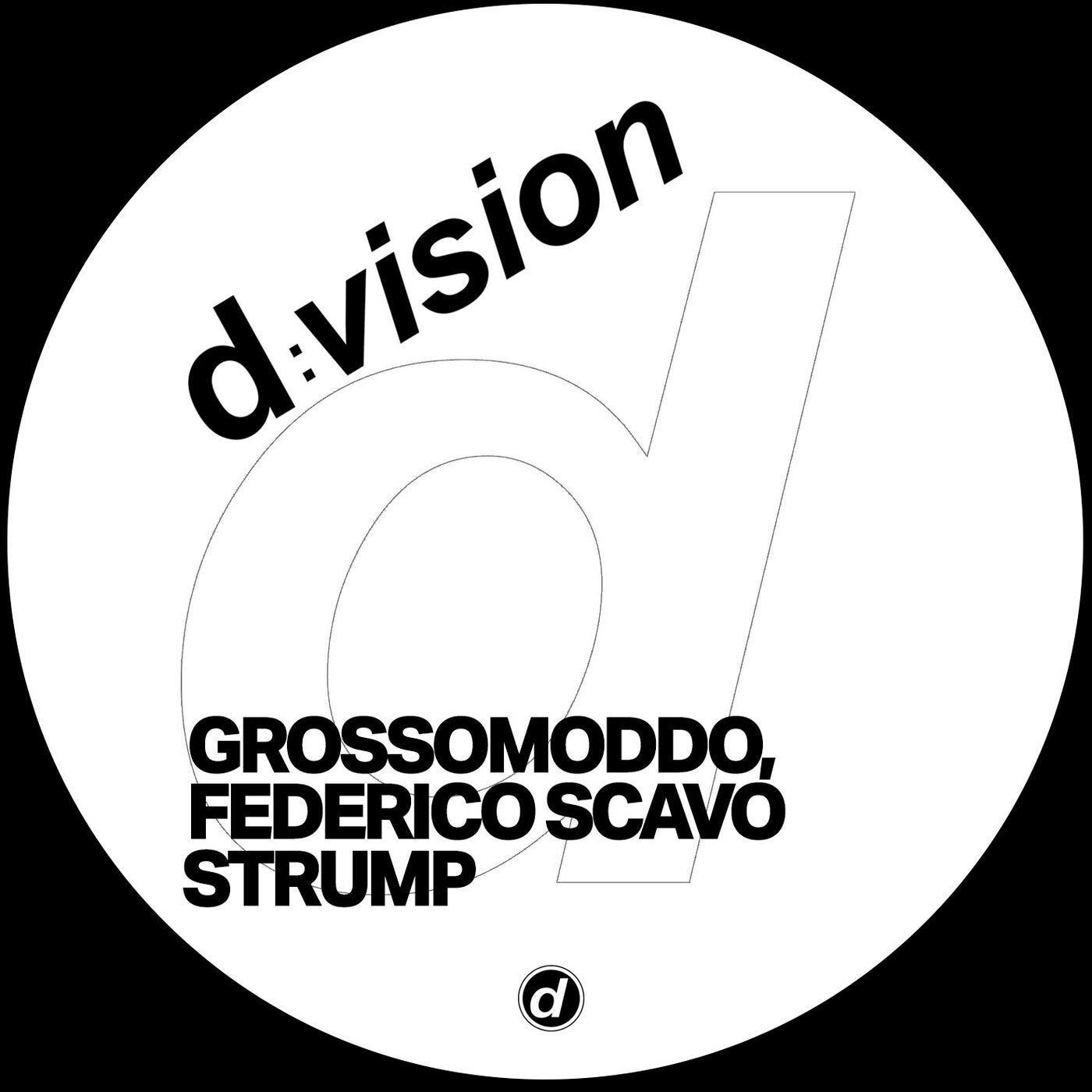 Cover - Federico Scavo, GROSSOMODDO - Strump (Extended Mix) Promo tools