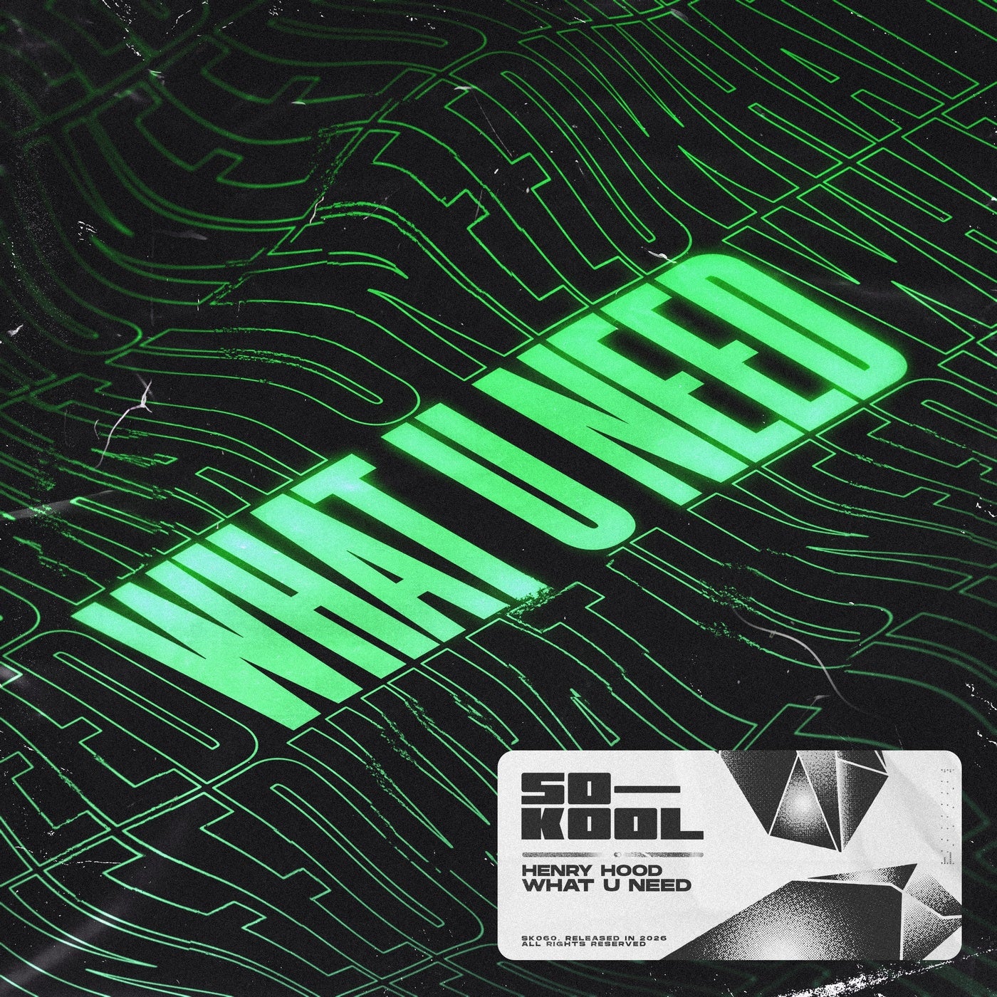 Cover - Henry Hood - What U Need (Extended Mix) Promo tools