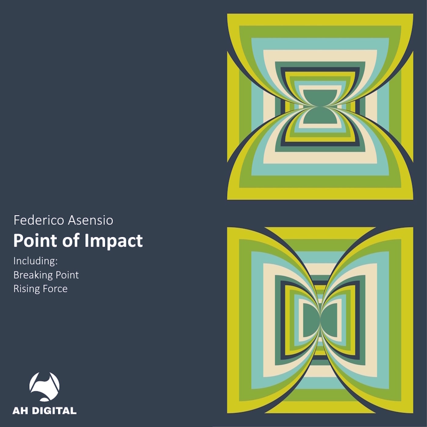 Cover - Federico Asensio - Rising Force (Original Mix) Promo tools