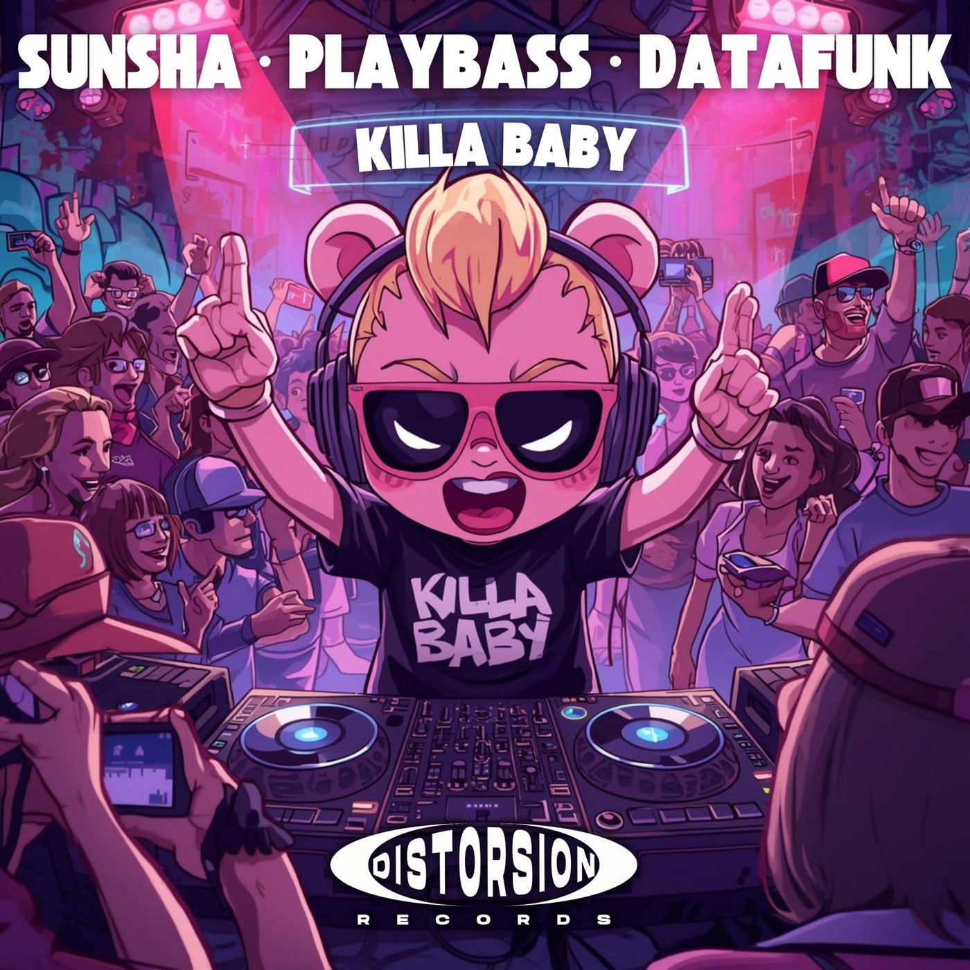 Cover - Sunsha, Playbass, DataFunk - Killa Baby (Original Mix) Promo tools