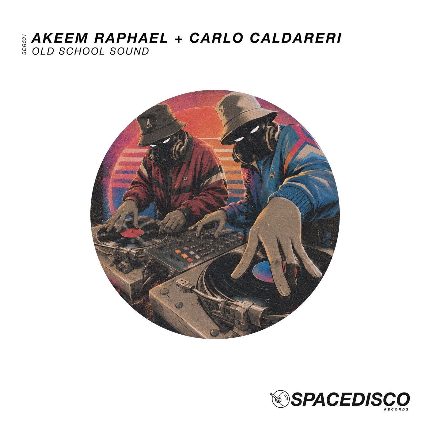 Cover - Carlo Caldareri, Akeem Raphael - Old School Sound (Extended Mix) Promo tools