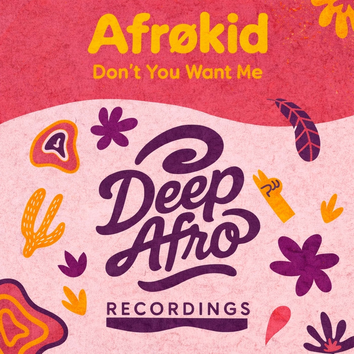 Cover - Afrøkid - Don't You Want Me (Afro Wave Mix) Promo tools