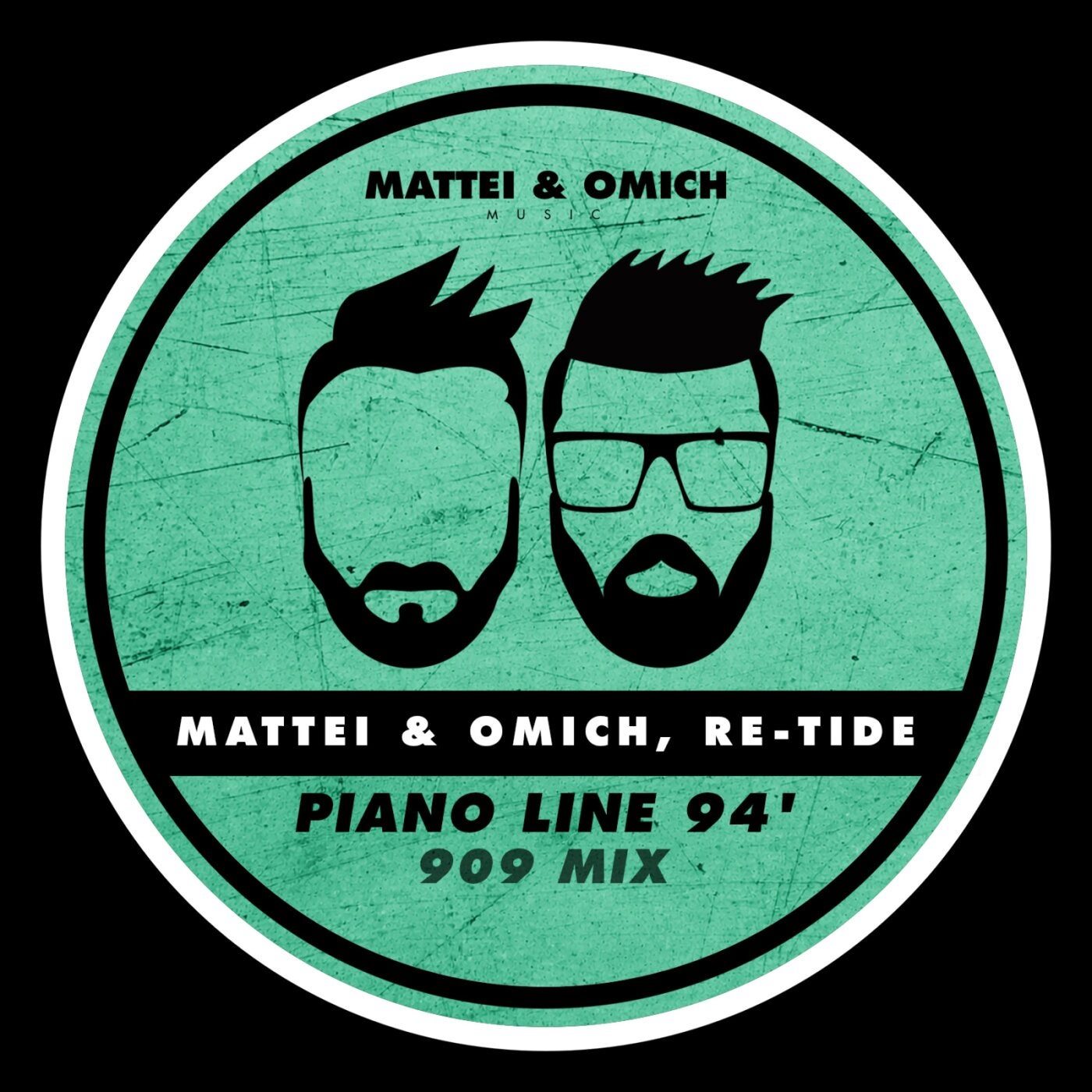 Cover - Re-Tide, Mattei & Omich - Piano Line 94' (Mattei & Omich 909 Extended Mix) Promo tools