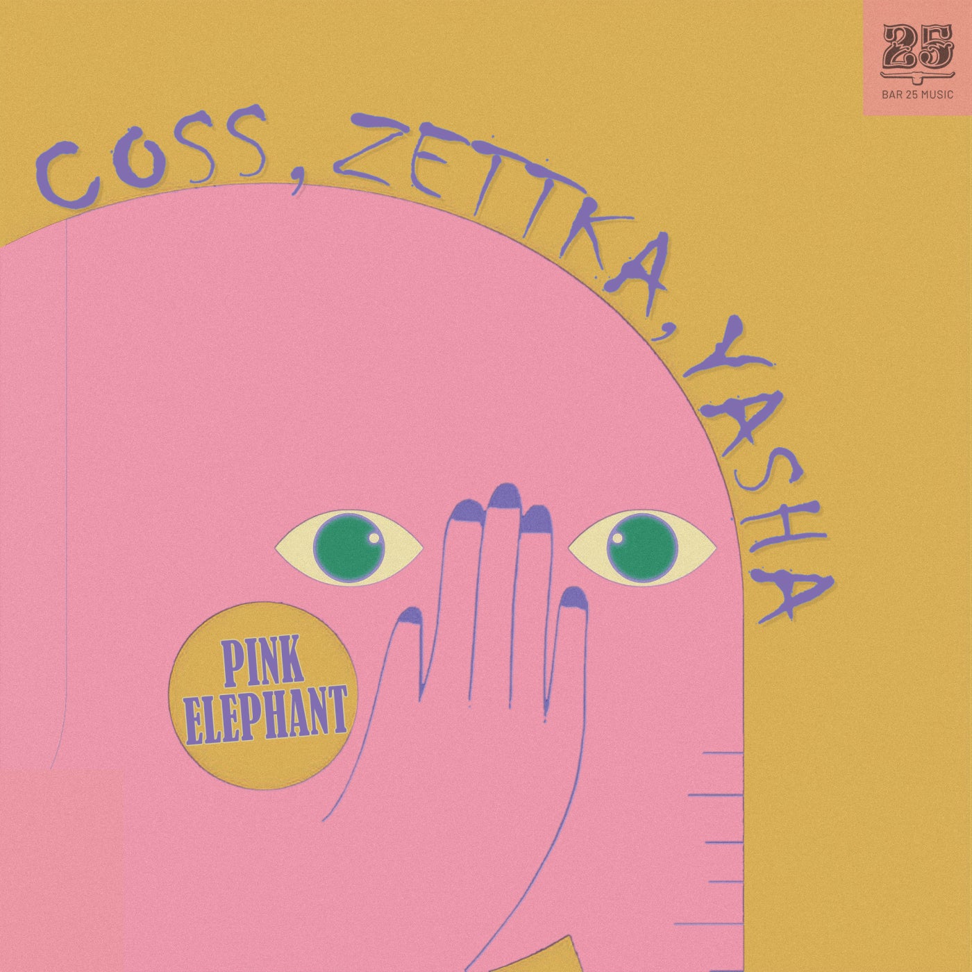 Cover - Coss, Yasha, Zettka - Pink Elephant (Peter Schumann Extended Remix) Promo tools