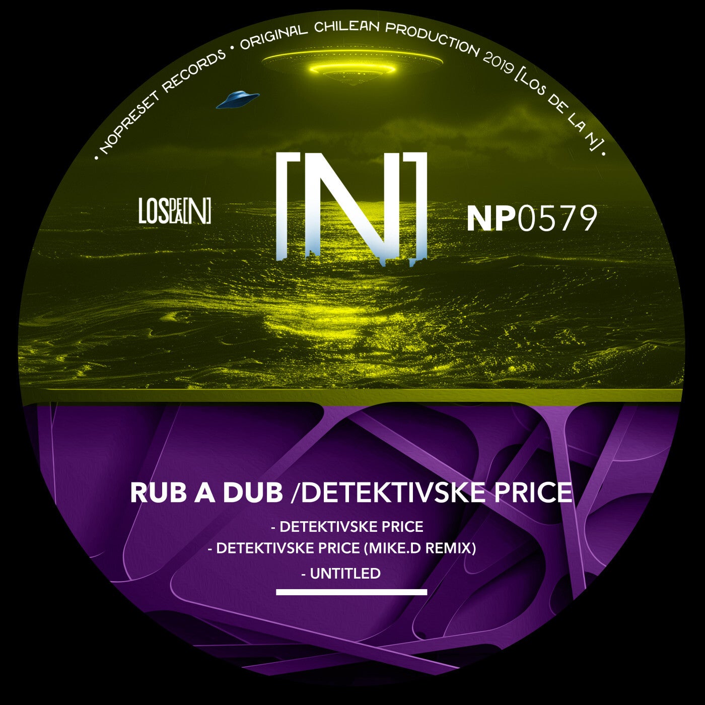 Cover - Rub A Dub - Untitled (Original Mix) Promo tools