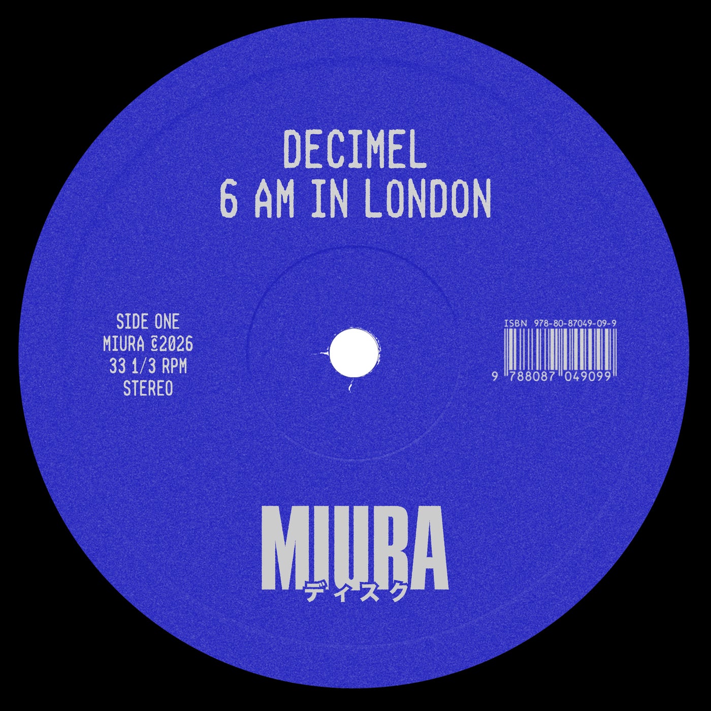 Cover - Decimel - 6AM In London (Original Mix) Promo tools