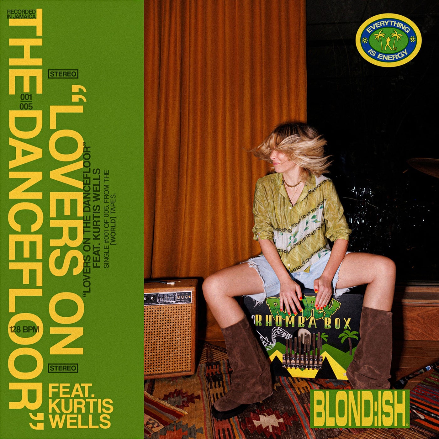 Cover - BLOND:ISH, Kurtis Wells - Lovers On The Dancefloor (Extended Mix) Promo tools