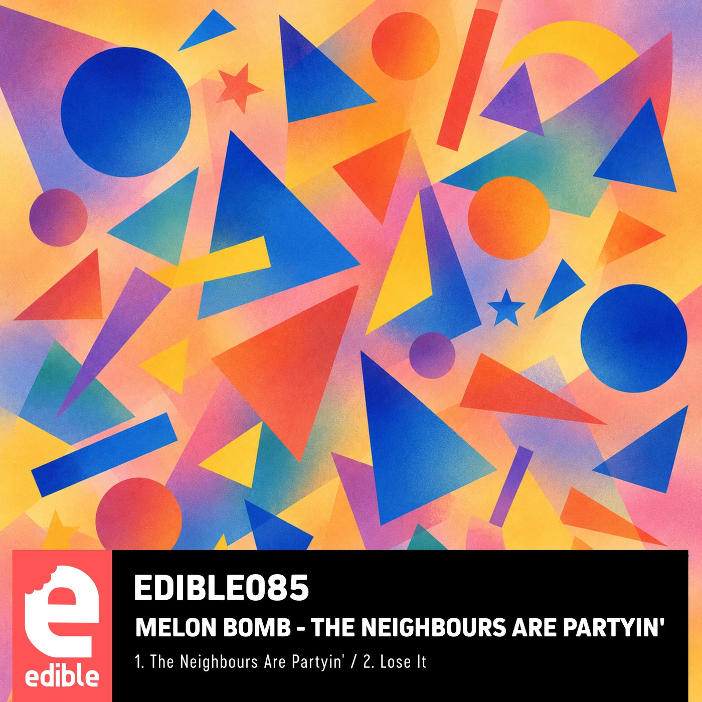 Cover - Melon Bomb - The Neighbours are Partyin' (Extended Mix) Promo tools