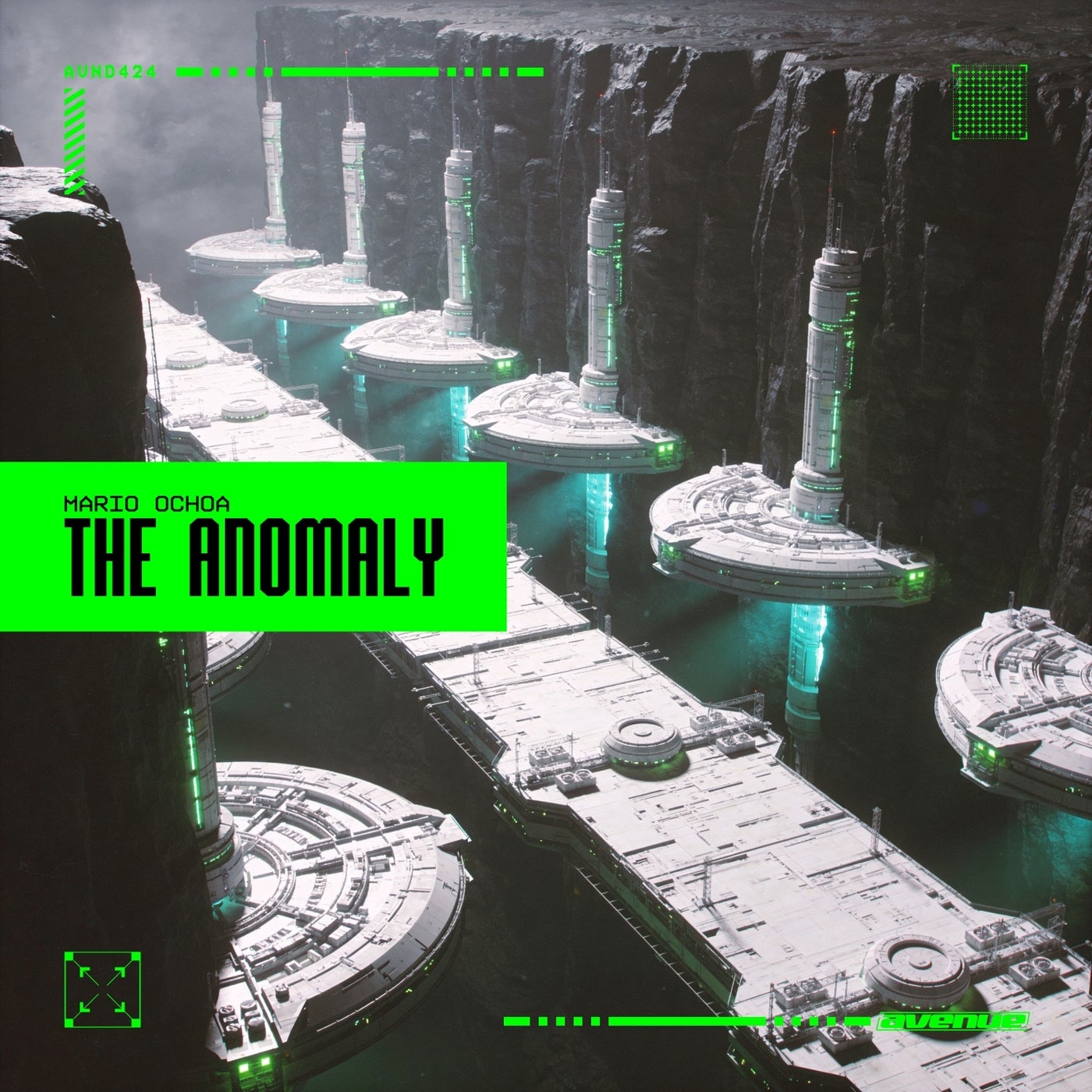 Cover - Mario Ochoa - The Anomaly (Original Mix) Promo tools