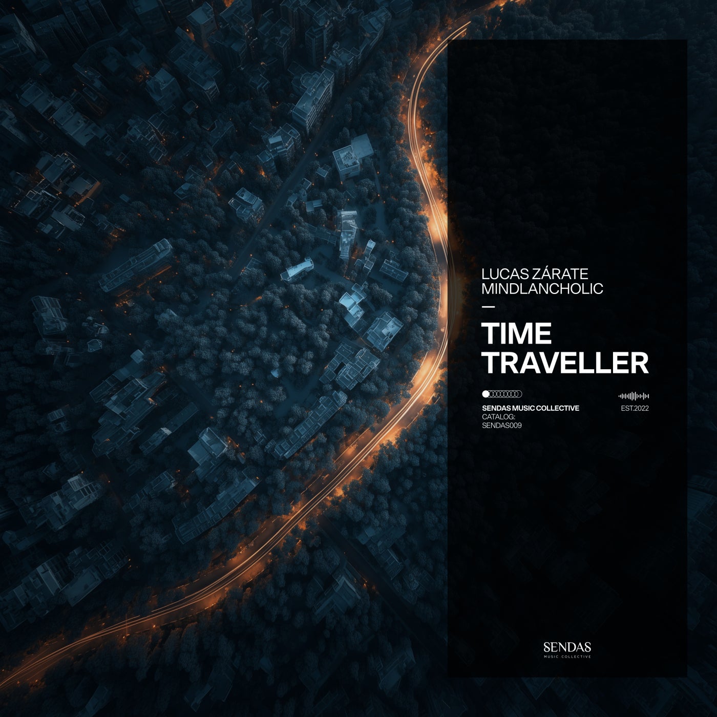 Cover - Lucas Zárate, Mindlancholic - Time Traveller (Original Mix) Promo tools