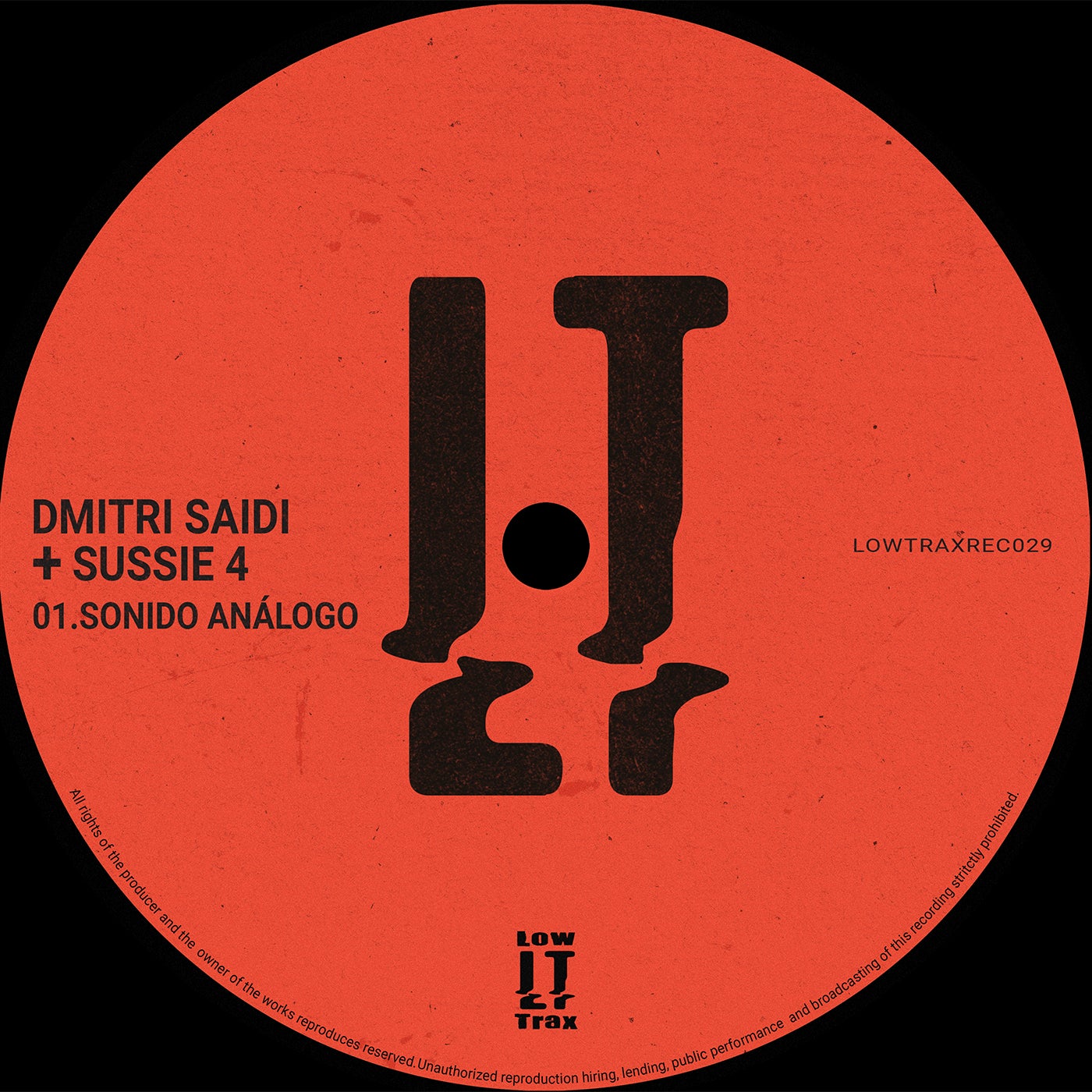 Cover - Sussie 4, Dmitri Saidi - Sonido Análogo (Original Mix) Promo tools
