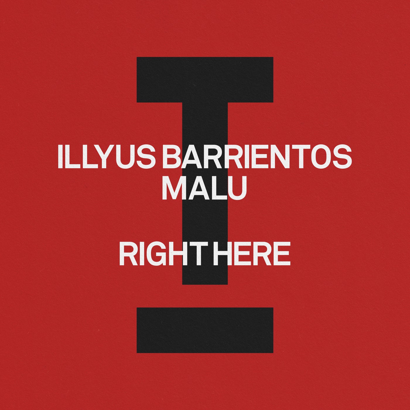 Cover - Illyus Barrientos, MALU (BR) - Right Here (Extended Mix) Promo tools