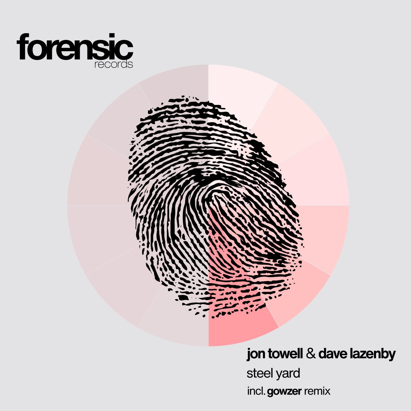Cover - Jon Towell, Dave Lazenby - Steel Yard (Gowzer Remix) Promo tools