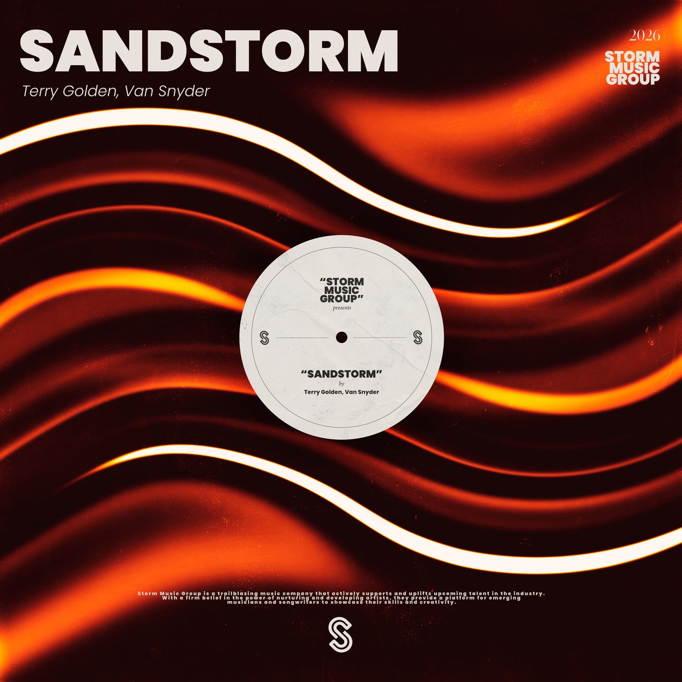 Cover - Van Snyder, Terry Golden - Sandstorm (Extended Mix) Promo tools