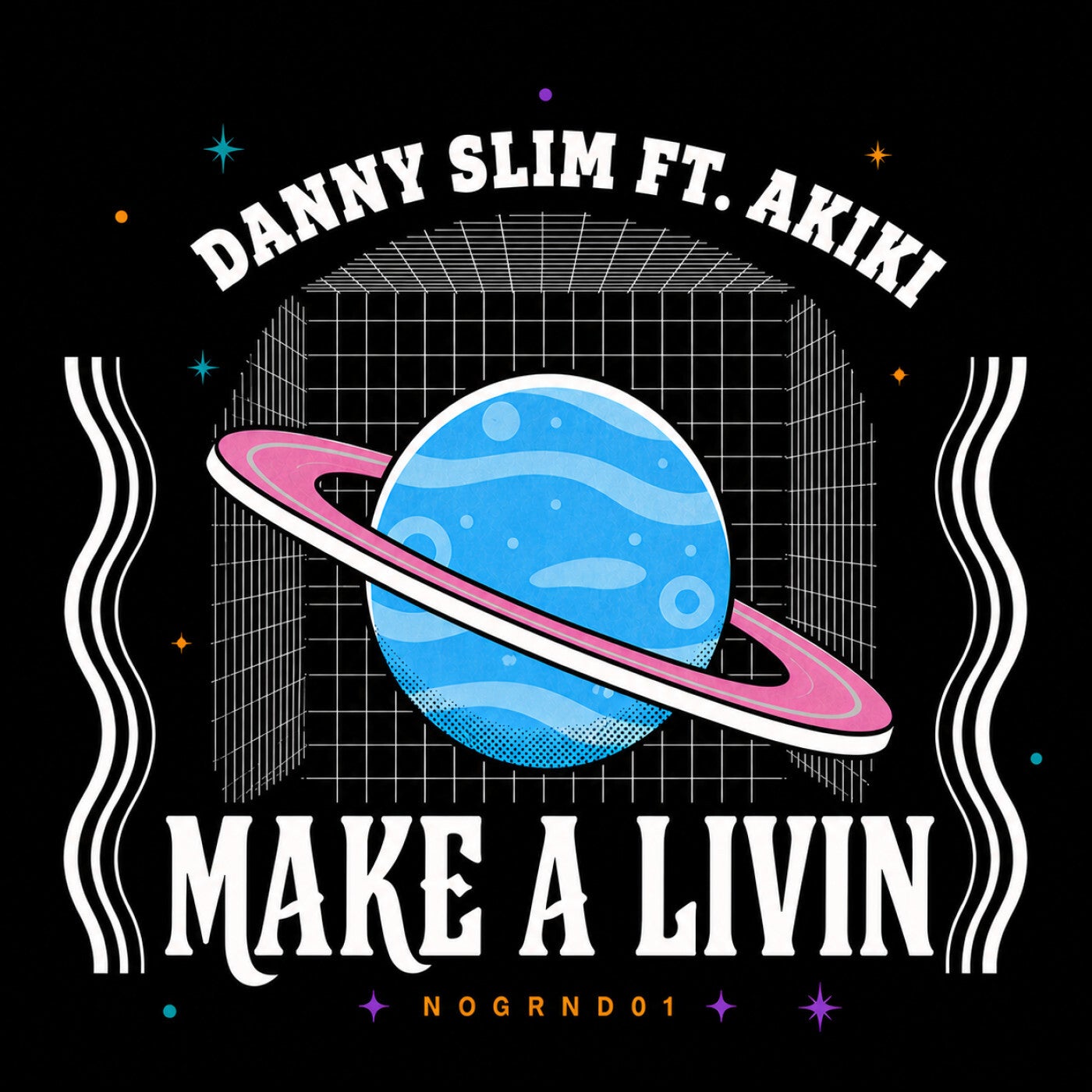 Cover - Danny Slim - Make A Livin (feat. AKIKI) (Original Mix) Promo tools