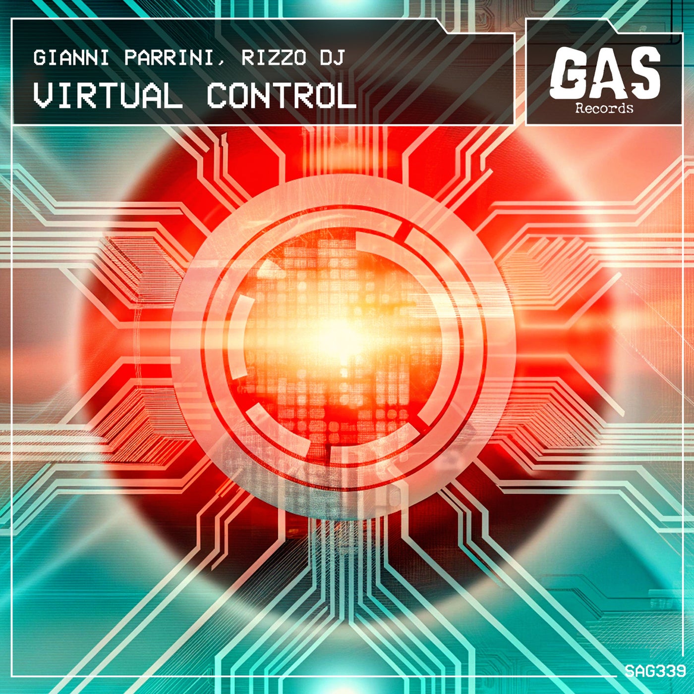 Cover - Gianni Parrini, Rizzo DJ - Virtual Control (Original Mix) Promo tools