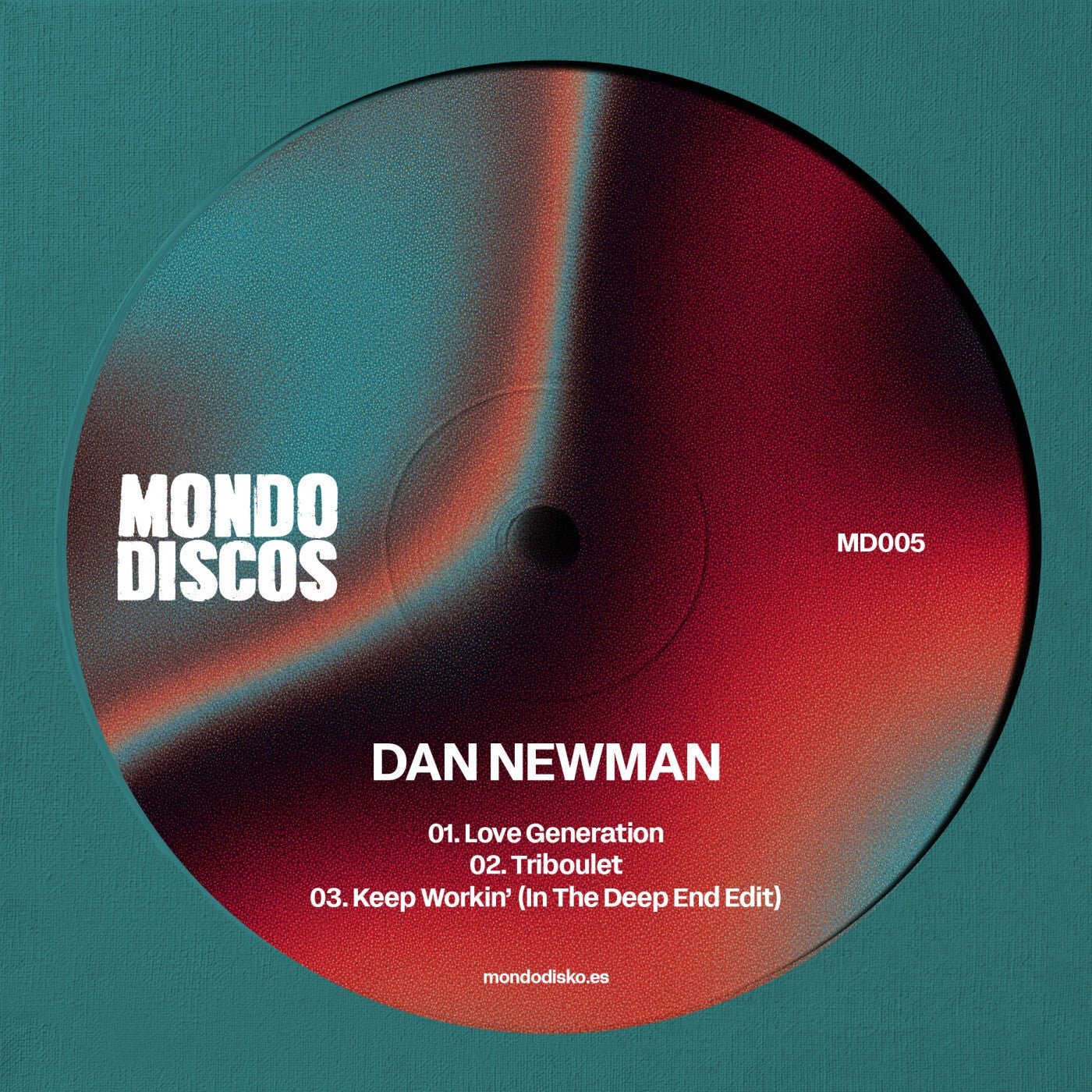 Cover - Dan Newman - Keep Workin´' (In The Deep End Remix) Promo tools