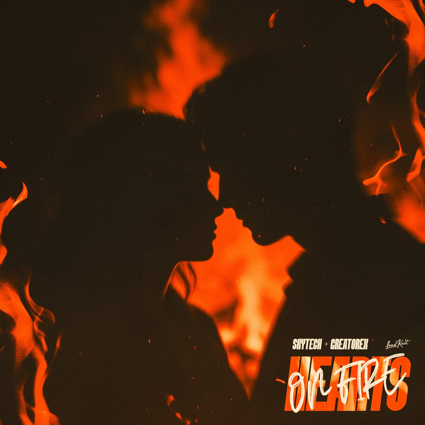 Cover - Skytech, GREATOREX - Hearts On Fire (Extended Mix) Promo tools