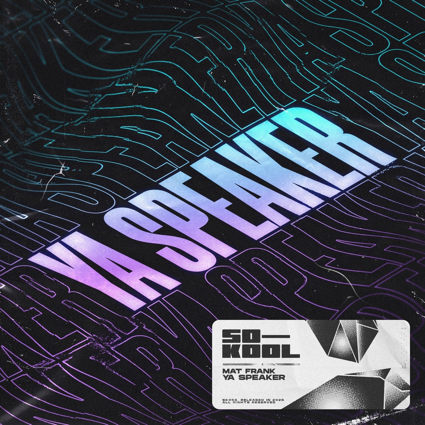 Cover - Mat Frank - Ya Speaker (Extended Mix) Promo tools