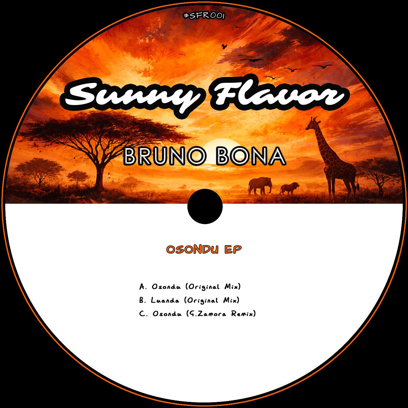 Cover - Bruno Bona - Luanda (Original Mix) Promo tools