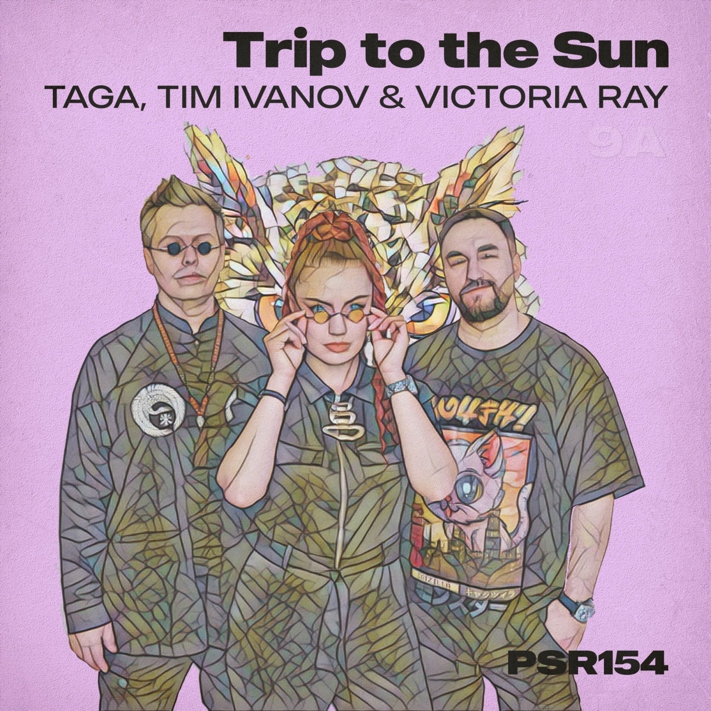 Cover - Taga, Victoria RAY, Tim Ivanov - Trip to the Sun (Original Mix) Promo tools