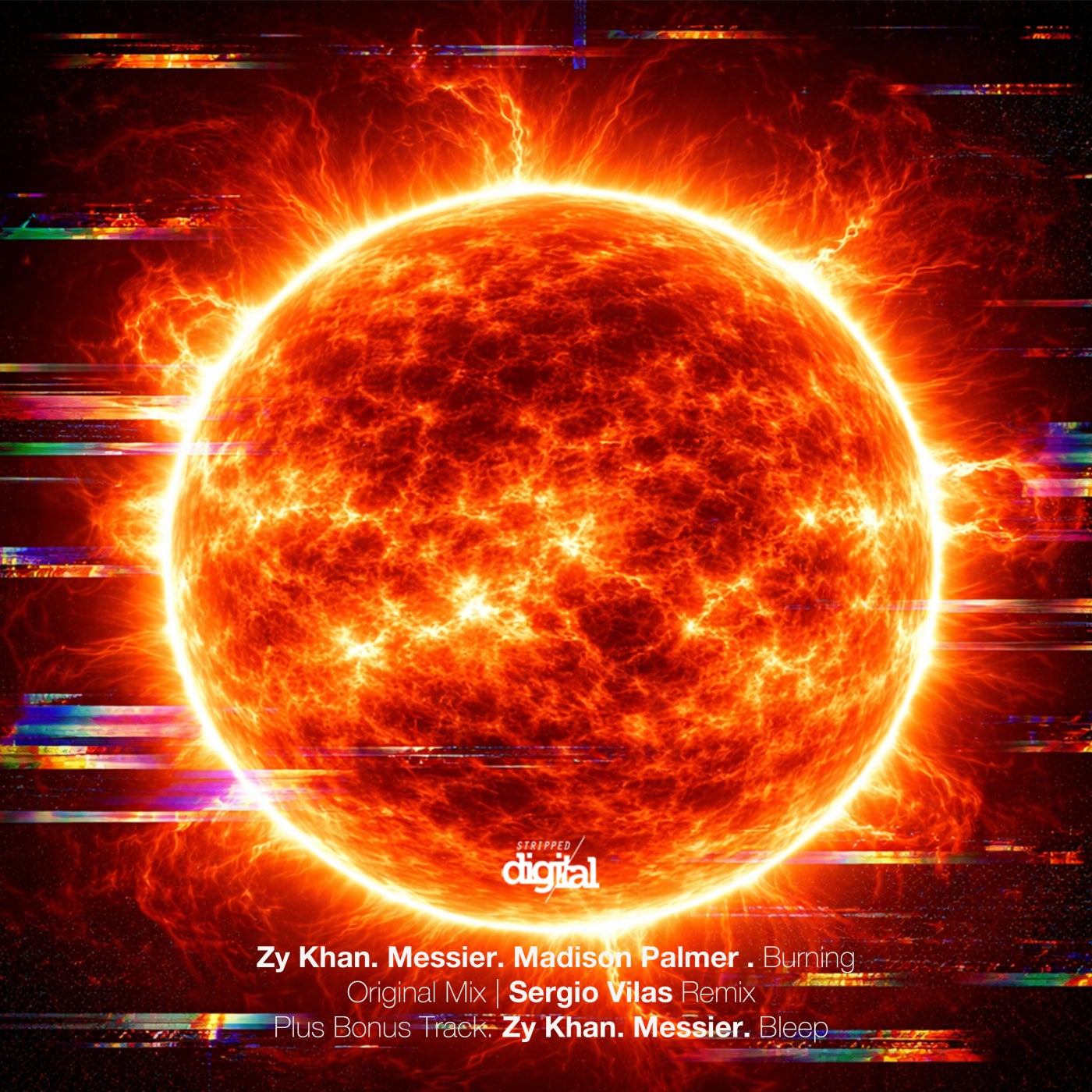 Cover - Zy Khan, Messier, Madison Palmer - Burning (Original Mix) Promo tools
