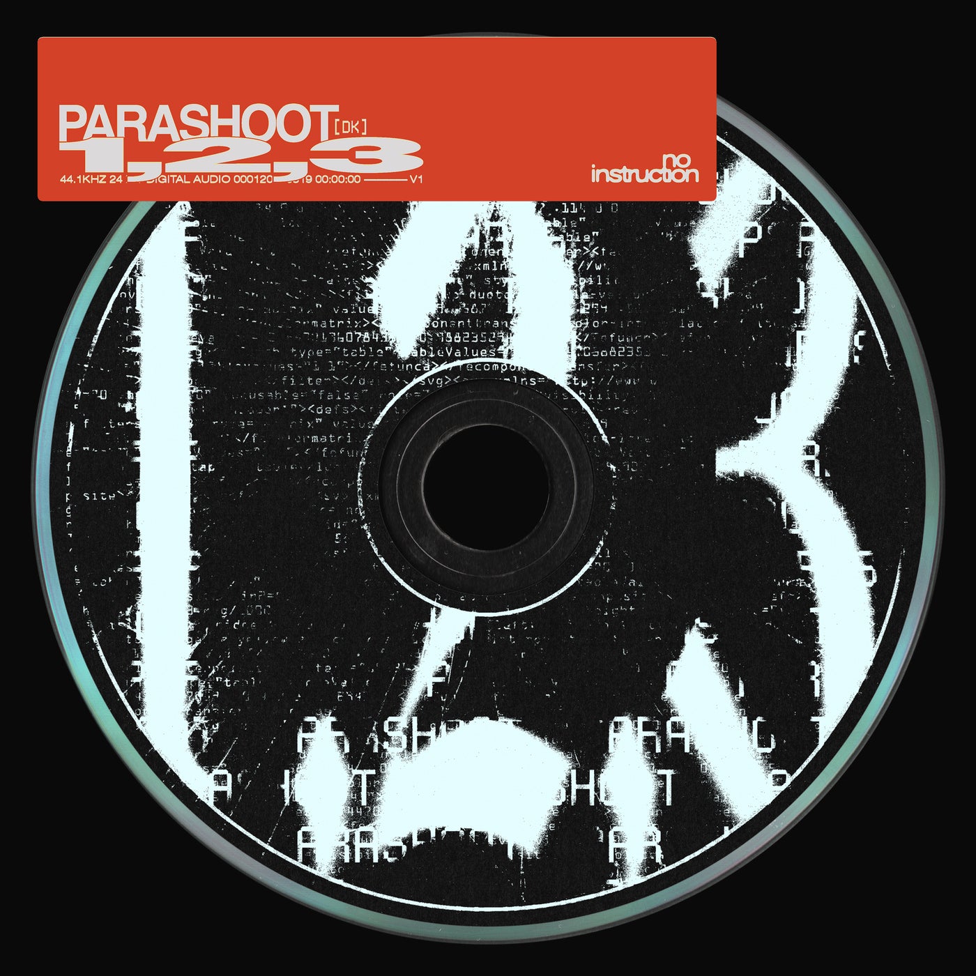 Cover - parashoot - 1, 2, 3 (Extended Mix) Promo tools
