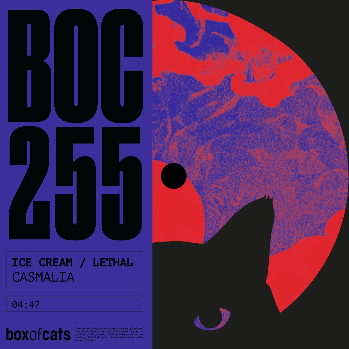 Cover - Casmalia - Ice Cream (Extended Mix) Promo tools
